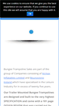 Mobile Screenshot of bungeetrampolinesales.com